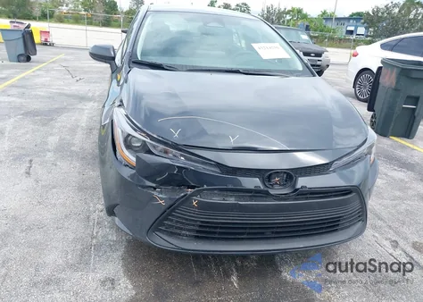 2025 Toyota Corolla Le from USA, damaged, VIN 5YFB4MDE2SP269698